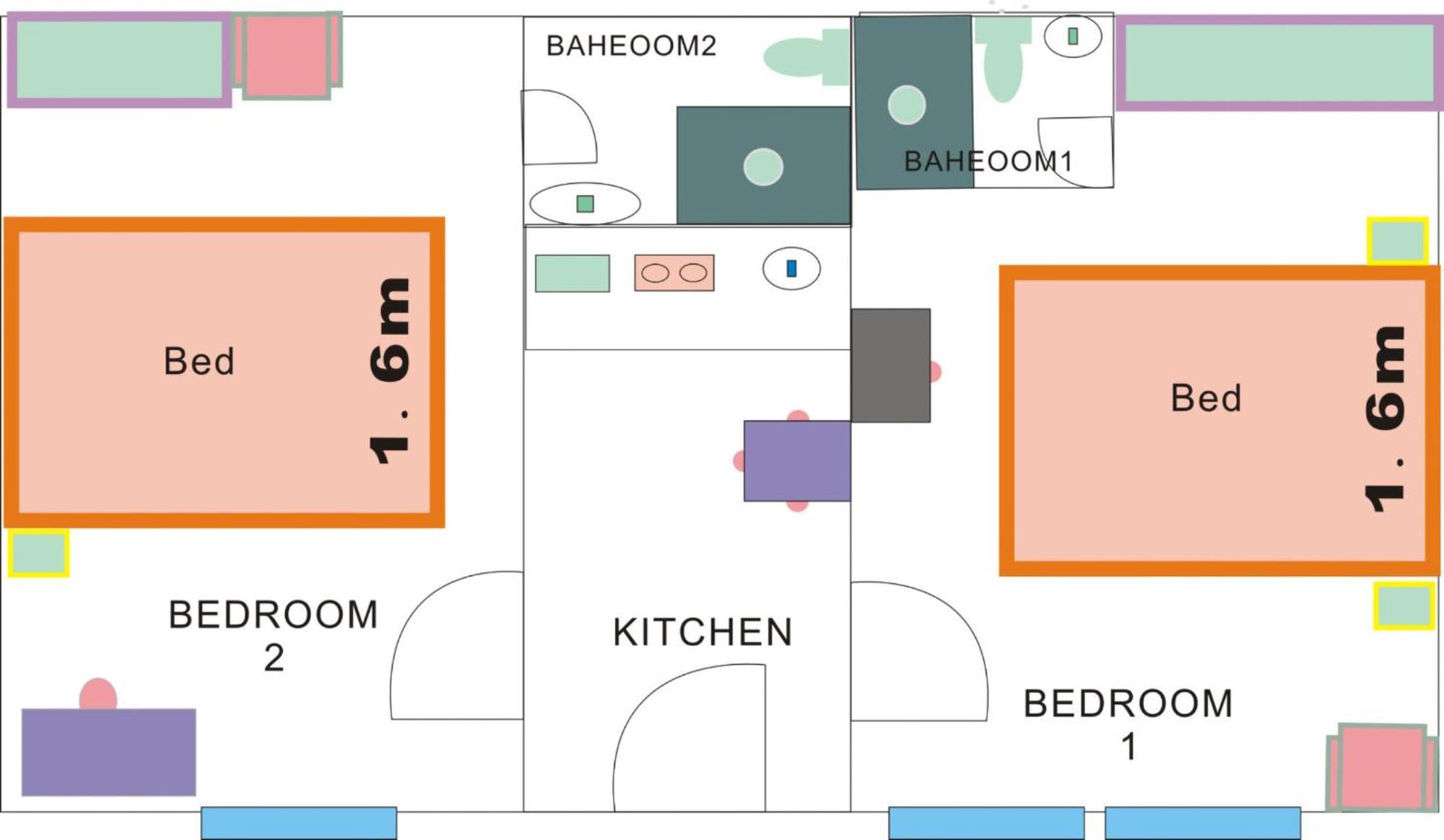 No. 11 With 2 Bathrooms Next To Railway Station * Boedapest